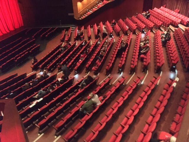 A full house <a href="/joburgtheatre/">Joburg Theatre</a> Nelson Mandela auditorium - this is what lockdown STILL looks like for the live performance sector in South Africa.

Support the #TADA #OpenTheatresSafely campaign by reposting this, reminding eMzansi that #noteveryonecanworkfromhome