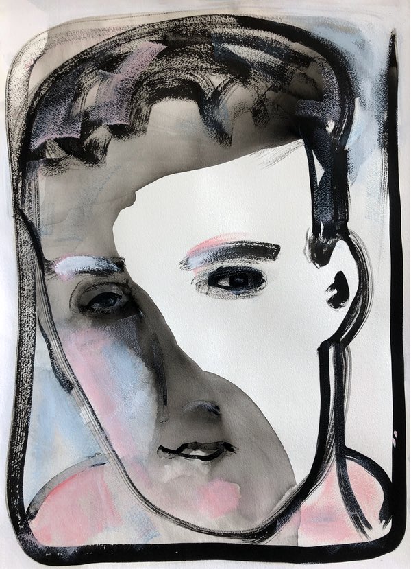 faces_beyond's tweet image. bf0225
A teenage boy.  Half his face is blank. He's young, he doesn't make much judgment yet.  He's open. On the other side of his face, events are slowly making their mark in his life.

#nft #nftart #NFTCommunity #nftcollector #vechain

opensea.io/collection/bey…
