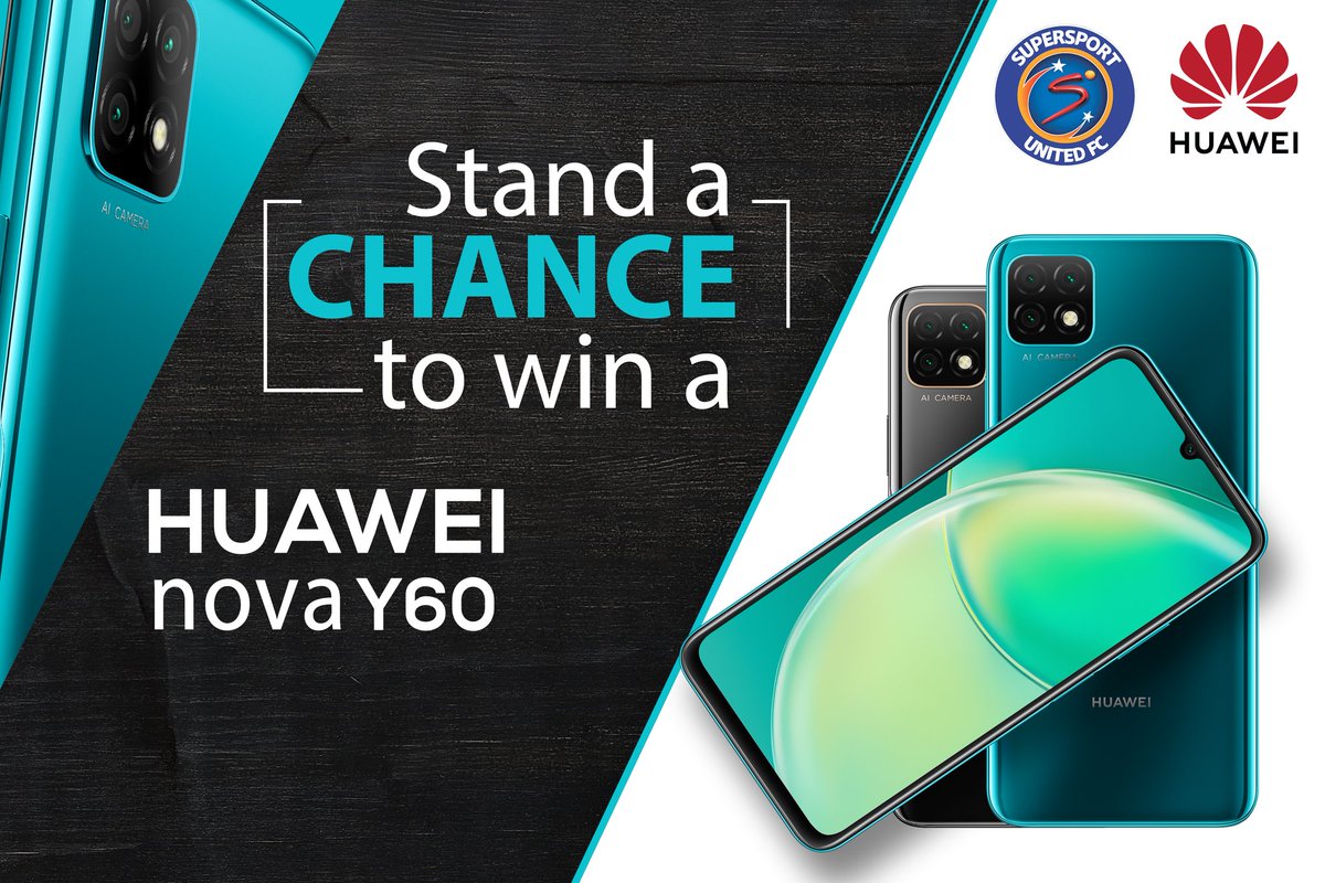 Siwelele_FC's tweet photo. Stand a chance to WIN the new Huawei nova Y60 with @HuaweiZA 📱🔥

To enter, name one SuperSport United player who will be part of the #HuaweiNova8 launch?

Remember to include #HUAWEInovaIsHere &amp; #novaIsYou in your answer 👌 https://t.co/fRN0jRYoDB