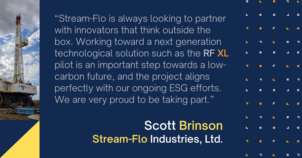 acceleware's tweet photo. We are proud to have @StreamFlo involved in our game changing, RF XL commercial pilot project!
#oilandgas #oilsands #gamechanger #innovation #drillingrig #oil #RFXL #partnerships #team #acceleware #drilling #Alberta #energy #StreamFlo #Acceleware #cleantech #energytransition https://t.co/uDW7ACDOVT