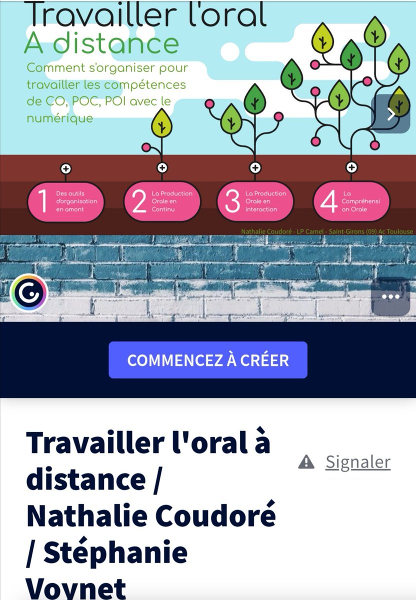 stephvoynet's tweet photo. Comme promis hier @ludoviaORG voici le @genially_fr de notre présentation sur l'oral à distance avec @Natdelamontagne https://t.co/L6JROadAFM https://t.co/W3INt0Wbtx