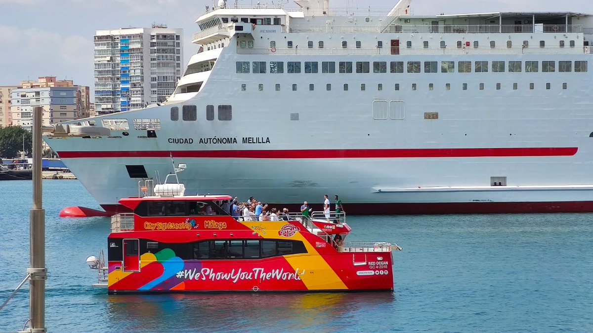 🆕 Presentación del nuevo uniforme <a href="/unicajaCB/">UnicajaCB</a> en el Red Ocean <a href="/malagatour/">City Sightseeing Málaga</a> con <a href="/malaga/">Ciudad de Málaga</a>, <a href="/malagaport/">Puerto de Málaga</a> y más amigos. ¡Y qué vistas! 🔝