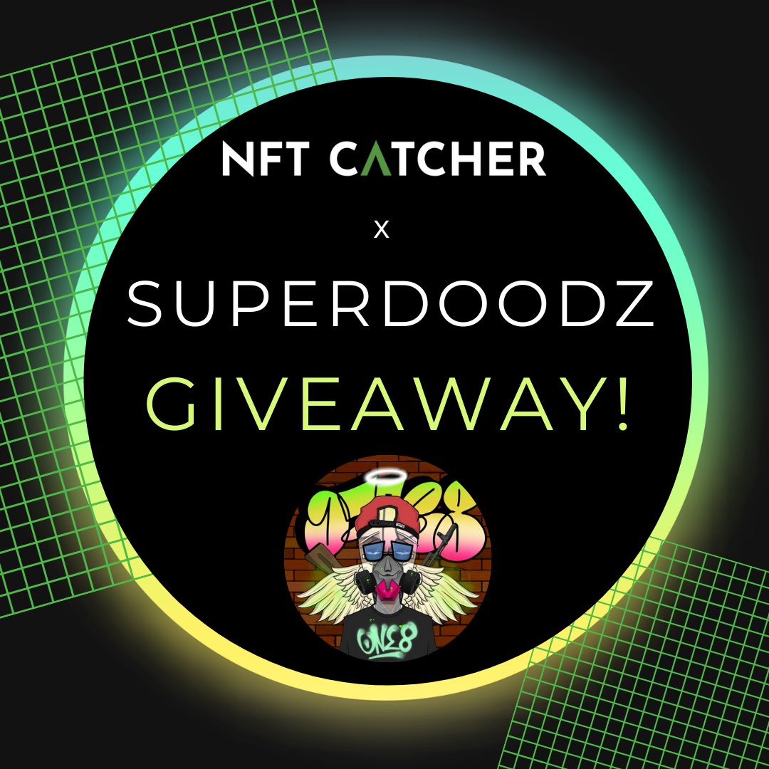💪Giveaway💪

We hope you’re ready for this smokin #NFTGiveaway

Heres your chance to win a SuperDoodz and join the Doodz Crew!

opensea.io/collection/sup…

📌Follow <a href="/DoodleDoodz/">DoodzCo.</a> and <a href="/NFTCatcher/">NFT Catcher</a> 
📌RT and tag 3 friends 
📌Join the Discord: discord.gg/anZDWtnP

Ends in 24 hours