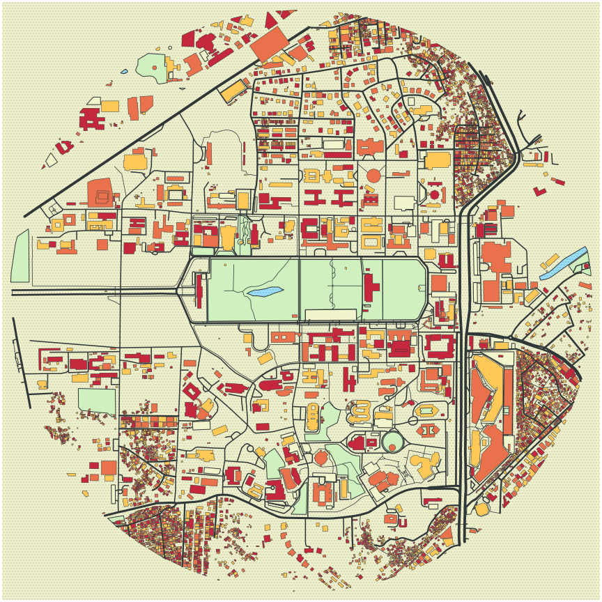 BNHRdotXYZ's tweet photo. OSM art is awesome art! This one uses the prettymaps Python library by @marceloprates_ that's based on osmnx, matplotlib, shapely and vsketch libraries.
Learn more about prettymaps at: https://t.co/KeKOIG2tP8
#openstreetmap #osm #art #osmart #python #prettymaps #opensource https://t.co/jwVEZB3icL