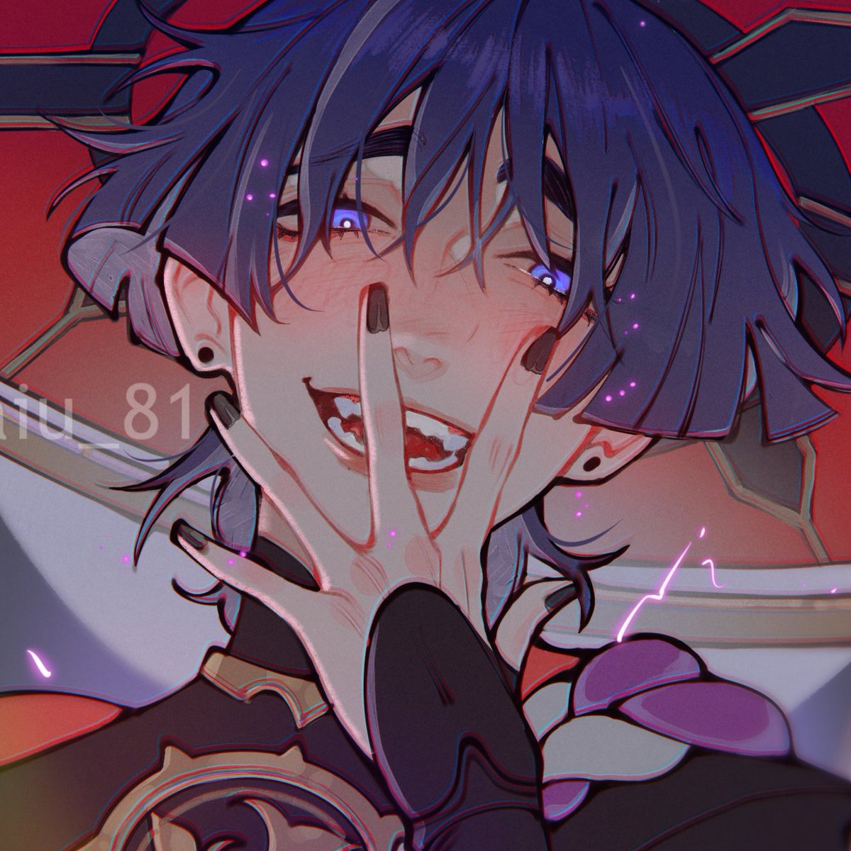 raiu_81's tweet photo. me when i draw fatui: 🧿👄🧿 https://t.co/WJb9RLlO86