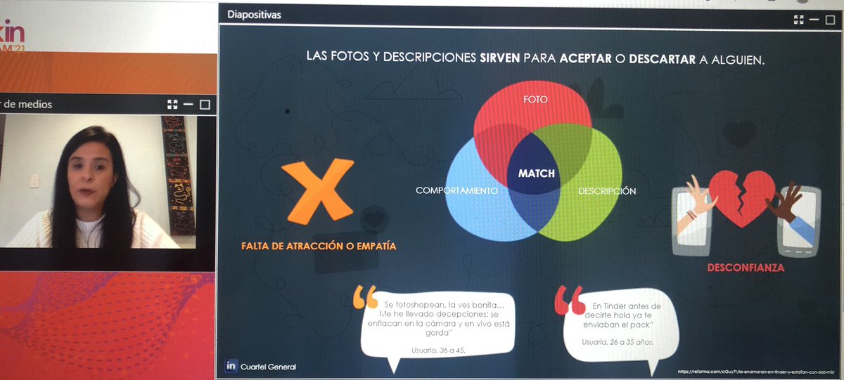 nachitomx's tweet photo. El día de hoy @KattiaPastrana y @GabySJDL presentaron en #talkINLatam2021 una ponencia con respecto a las Apps de Dating. Muchas felicidades a este par de cracks. Muchas gracias a Mariana Rodríguez y a @madaysc.
#DelMatchAlCatch
#RelacionesPorApps
#AunHayMuchoPorDescubrir https://t.co/q10RHH7opq