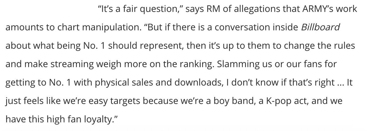 tkchie13's tweet photo. Billboard should really think before they talk about BTS and ARMY. Do you want us to remind you what this FANDOM can do. 

Releasing this kind of article you really are messing with the wrong FANDOM.

#BillboardApologizeToBTS https://t.co/OmzIDYRawX