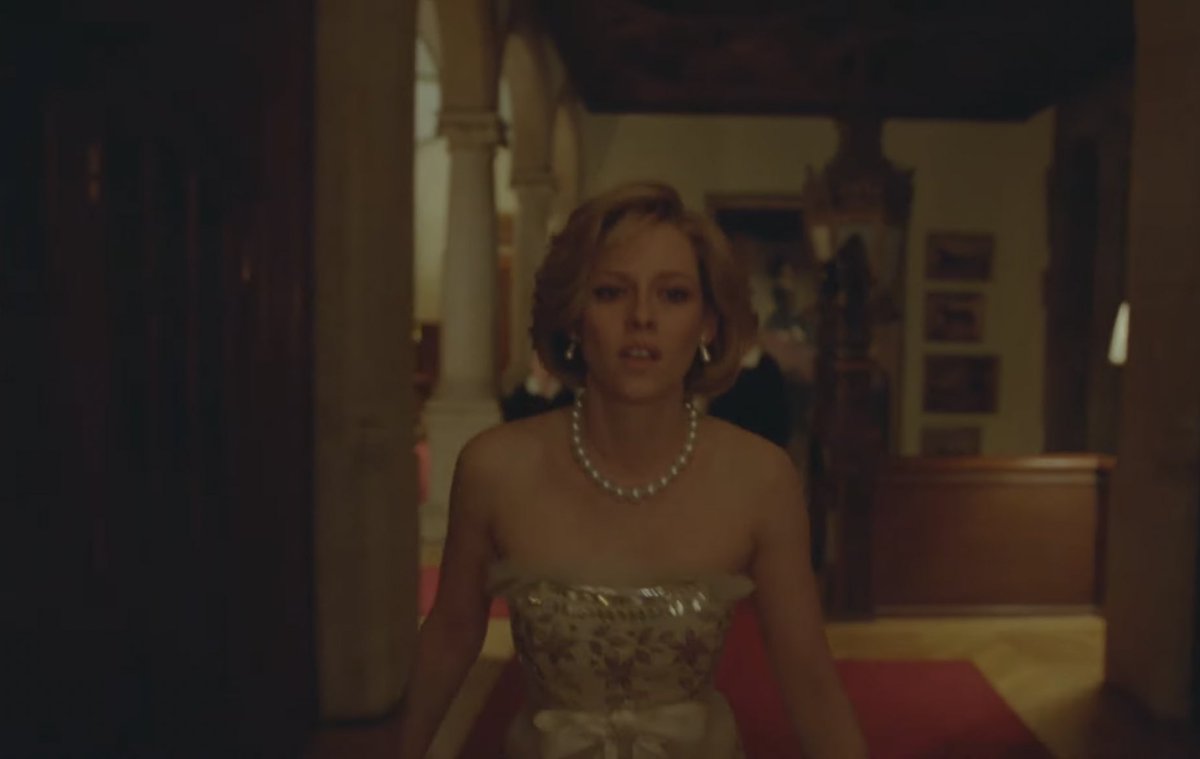 FilmUpdates's tweet photo. Kristen Stewart as Princess Diana in Pablo Larraín’s #Spencer https://t.co/xfF68TZvg9