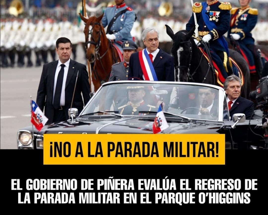 UnViejoTwiter0's tweet photo. En el mes de Septiembre el #Ife bajara a la mitad y el gobierno esta evaluando gastar millones en  la parada militar, una burla para miles de familias q lo están pasando mal.

Que se escuche fuerte y claro #NoALaParadaMilitar https://t.co/gV1nr3TQ30