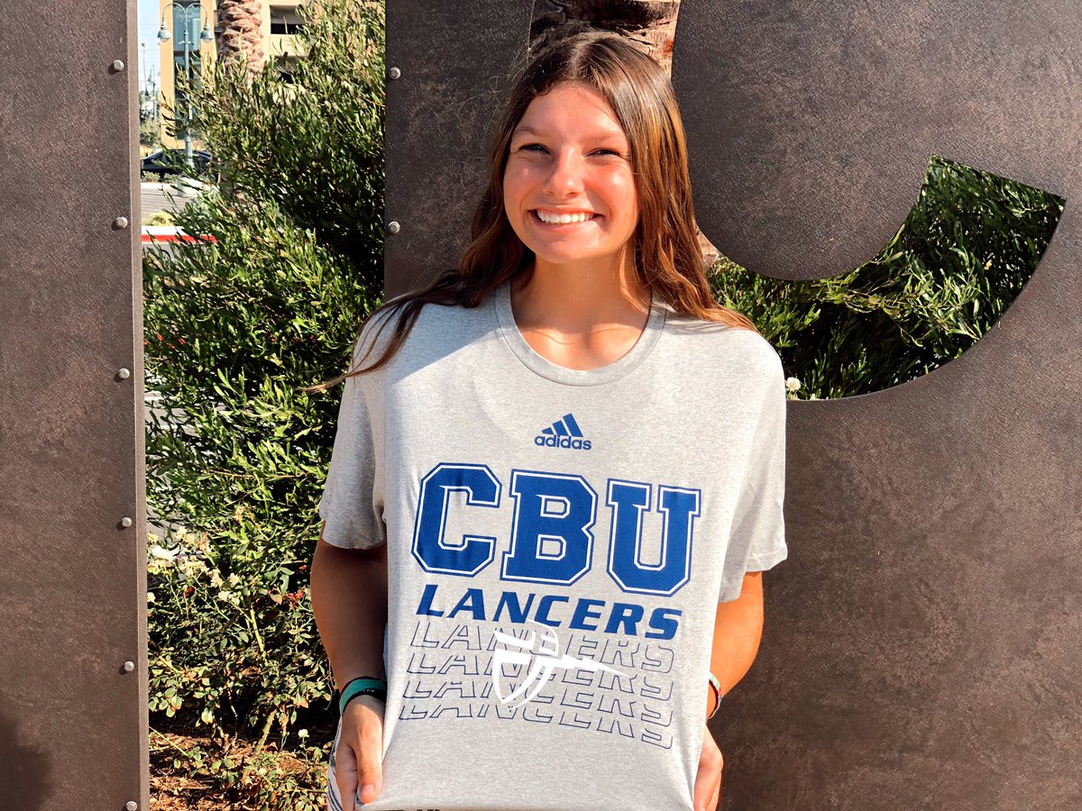 MacieHowes's tweet photo. I am so unbelievable excited to announce that I’ve decided to commit to play d1 softball at California Baptist University! ⚔️LANCE UP⚔️ https://t.co/0v5udqdgfq