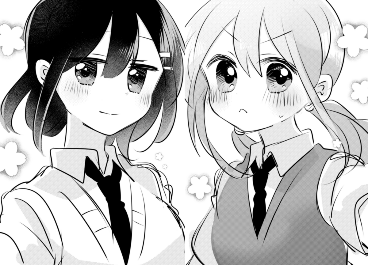 七尾さんと萩原さん🐱🐰 