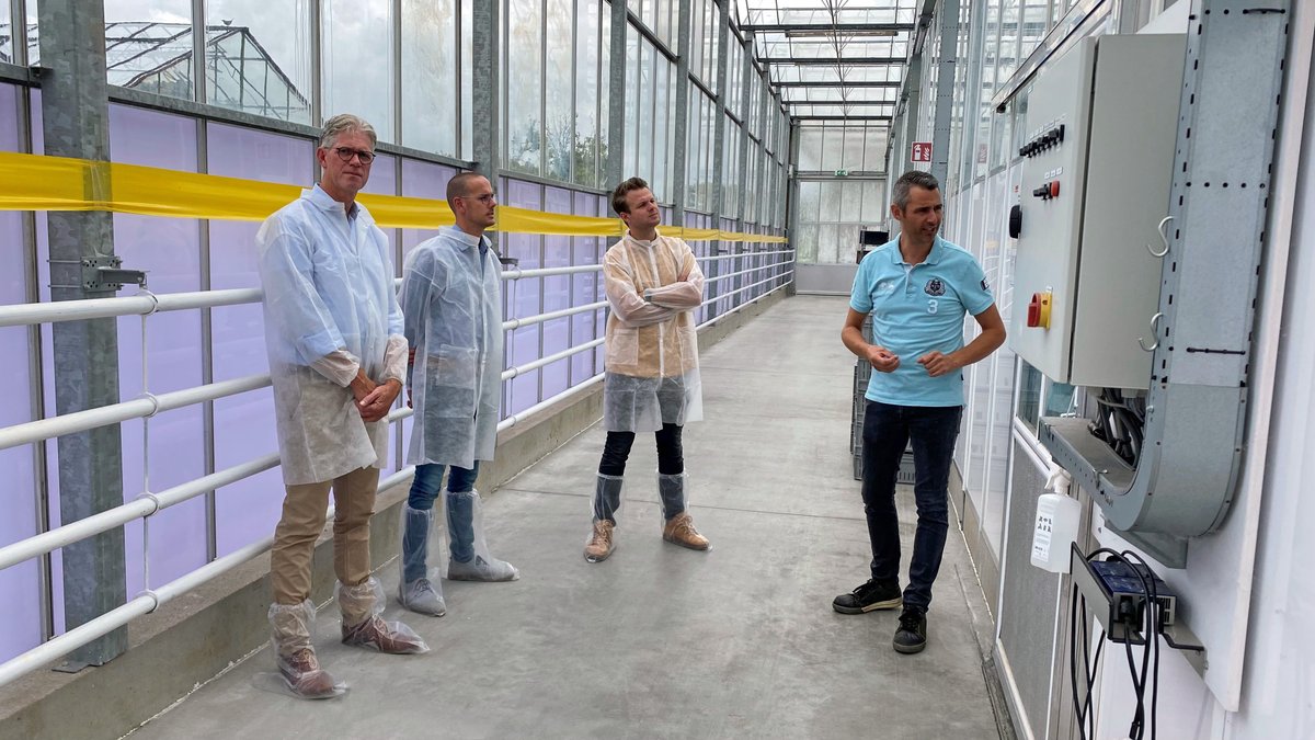 Vandaag was #Westlands Tweede Kamer-lid @pvalstar  op bezoek in ons #innovatiecentrum ‘de Kas’ voor een kennismaking met ons bedrijf. Door verschillende collega’s werd hij bijgepraat over de laatste ontwikkelingen en uitdagingen binnen de #substraatsector.