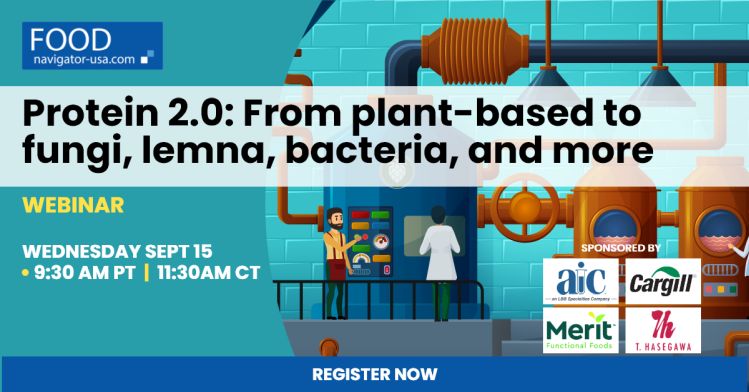 Superbrewed Food (@superbrewedfood) on Twitter photo What does the next generation of #protein look like? Join me at the <a href="/FoodNavigatorUS/">FoodNavigator-USA</a> 'Protein 2.0' webinar on Sept 15 to discuss the greenest, most efficient way to make high-quality protein, and how to talk to consumers about it tinyurl.com/su9uthnu What does the next generation of #protein look like? Join me at the <a href="/FoodNavigatorUS/">FoodNavigator-USA</a> 'Protein 2.0' webinar on Sept 15 to discuss the greenest, most efficient way to make high-quality protein, and how to talk to consumers about it tinyurl.com/su9uthnu