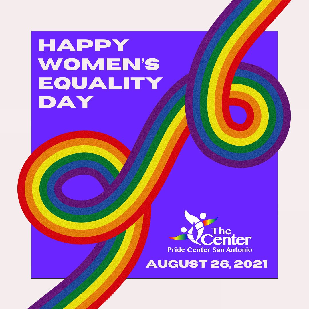 PrideCenterSA's tweet photo. We stand for the #equality of #women in & out of the #genderbinary. Gender is a spectrum. Today & everyday we advocate & celebrate #womanhood in it's entirety! #pridecentersa #womensequalityday #genderisaconstruct #genderisntbinary #lgbtqwomen #queerwomen #abolishthecistem https://t.co/anIzqIRAqB