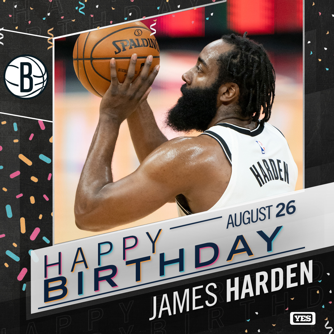 Happy birthday, James Harden! 