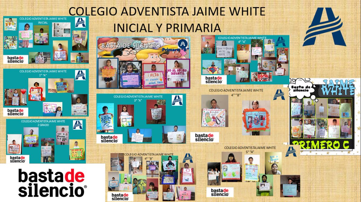 Colegio Adventista Jaime White, comprometido con basta de silencio.
<a href="/abelapazar/">Abel Apaza</a> 
<a href="/dinobv/">Dino Barrientos</a> 
<a href="/prraulyaranga/">Raúl Yaranga</a> 
@ElizabethLlemp2