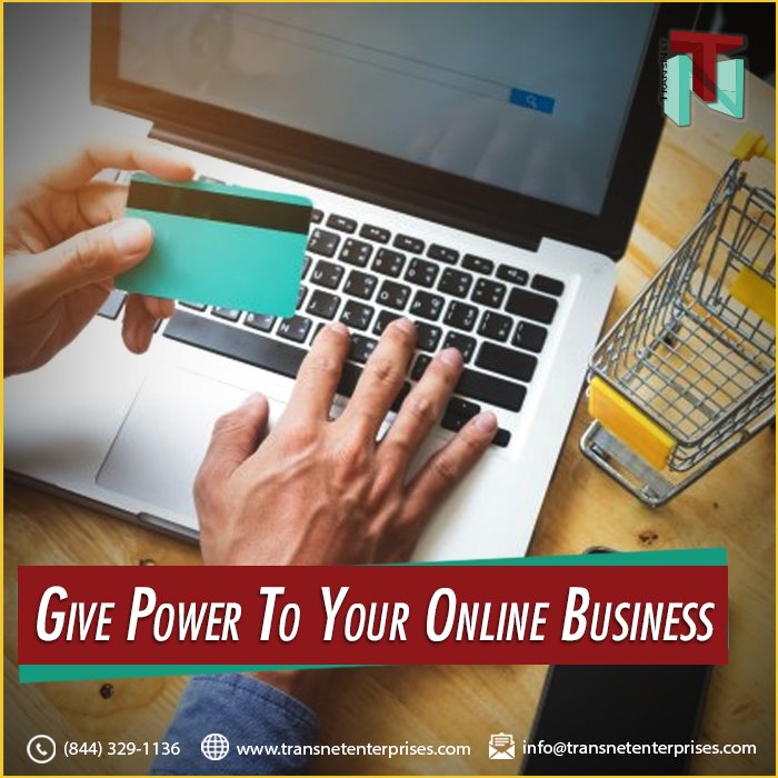 TransNet_Ent's tweet image. TransNet helps merchants accept credit cards online with secure e-commerce payment gateways and services that accept electronic payments quick, easy and safe. 

#TransNet #CreditCardProcessing #PaymentSolution #ECommerce