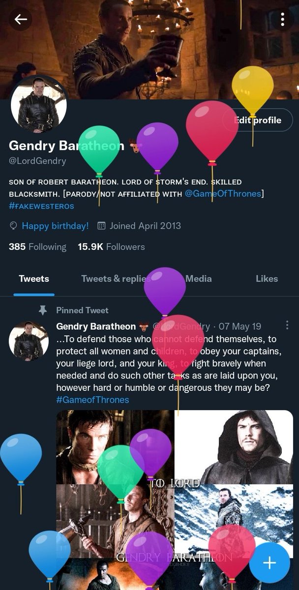 Whoomp there it is.

I miss this account, being around here, talking to people from the other side of the world. But grateful for celebrating another name day.

Hello. I hope you're all doing well/good/okay. ❤
