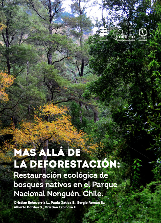 Con mucha alegría, hoy lanzaremos nuestro libro sobre #Restauración #Ecológica, motivados por acercar la ciencia a la sociedad y producto de una alianza de 10 años de investigación para revertir la degradación de nuestros ecosistemas <a href="/Nucleo_CESIEP/">CESIEP</a> <a href="/lepudec/">Laboratorio de Ecología de Paisaje UdeC</a>  - <a href="/SERestoration/">SERestoration</a>