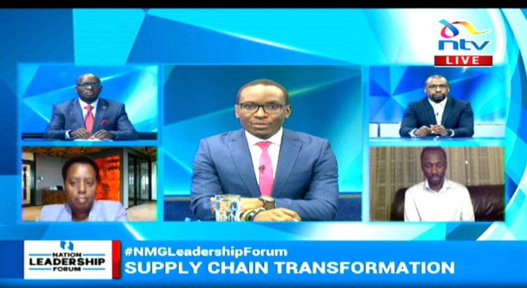 The conversation on Sustainable Supply Chains is LIVE on NTV Kenya.

Join us now. #NMGLeadershipForum