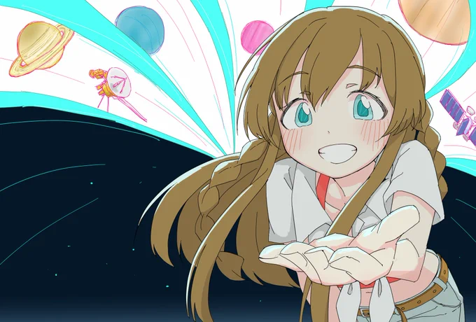 見上げた星空。彼方に謳った夢物語。
確かめに行こう。君と一緒に。 
