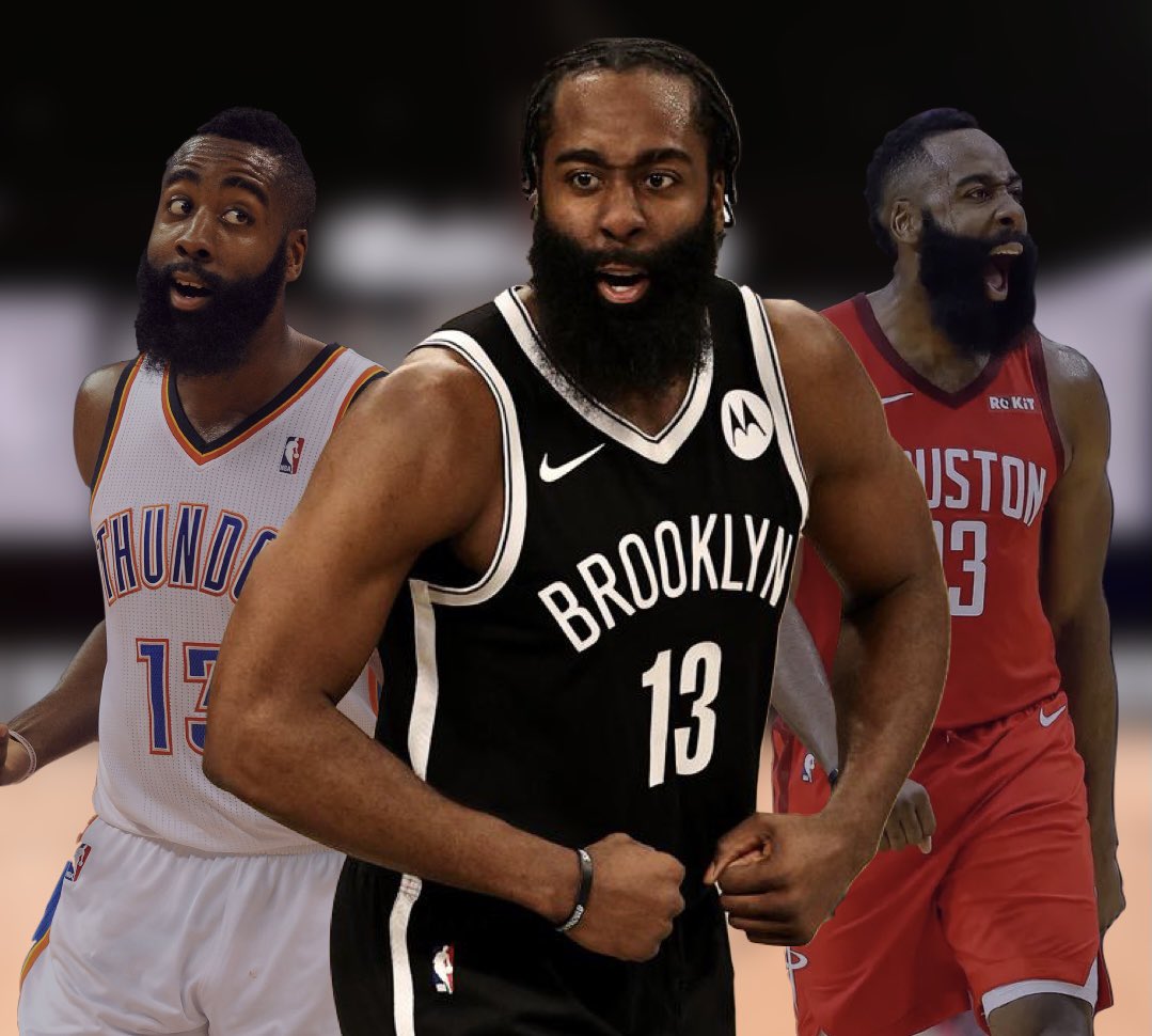Happy Birthday to James Harden  , Which version of The Beard was your favorite? 