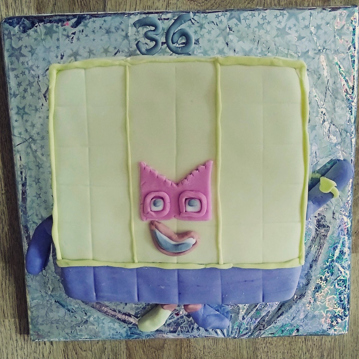 OssiconesOxygen's tweet image. 36 isn't too old for a @numberblocks cake, right? At least it's not according to my kids, so this was made, and I opted for the square version rather than a step squad! #numberblocks #mathsforkids