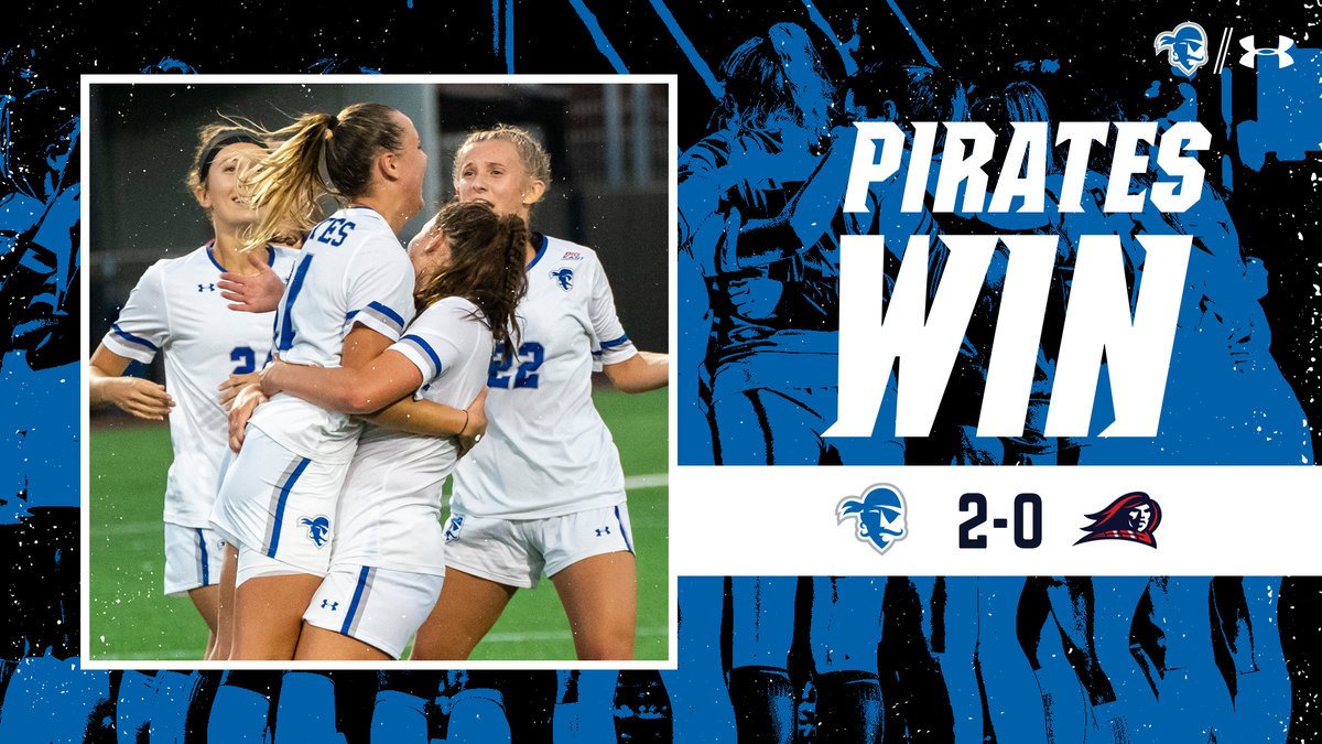 SHUWSOC's tweet photo. PIRATES WIN!!
Naomi Welch tallies twice and Grace Gordon makes four stops as the Pirates improve to 2-0 to open the season!!
#HALLin ⚽🏴☠️⚽ https://t.co/vMTW7AbXgQ