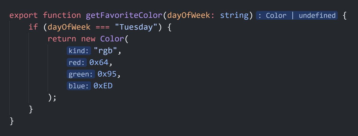typescript's tweet image. TypeScript 4.4 is here!

Now with

✔ Smarter Control Flow Analysis
✔ Symbol &amp;amp; Pattern Indexers
✔ Stricter Checks
✔ Speed Improvements
✔ Inlay Hints
✔ Revamped --help

and more! Read up more on our blog! devblogs.microsoft.com/typescript/ann…