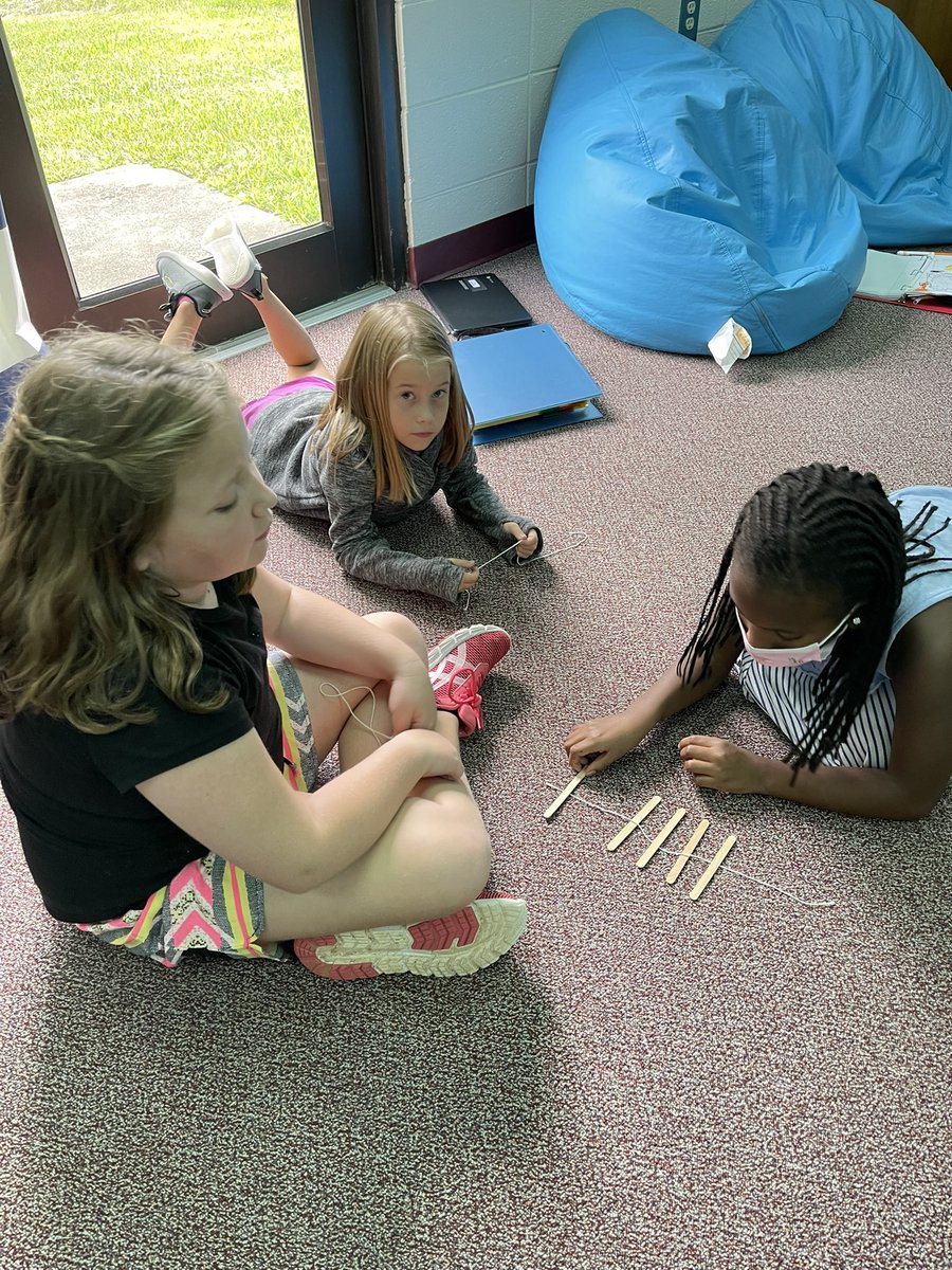 marquitaself's tweet photo. Forgot to post these pictures. My sweet second grade SOAR students creating Waddle Walls! Trying a little STEM activity. https://t.co/XAflOpBX7L