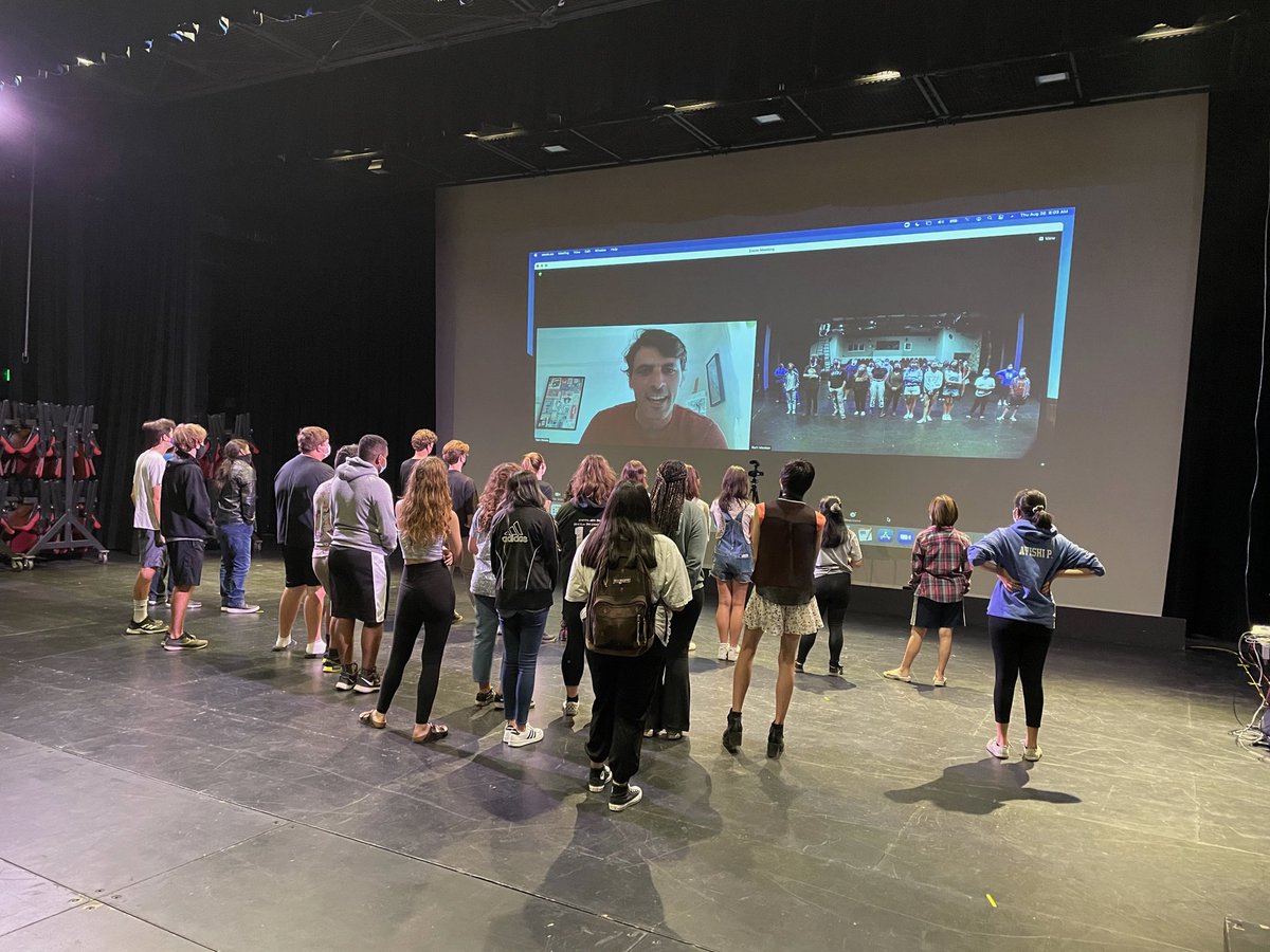 Thanks for having me <a href="/Prospect_High/">Prospect HS</a>! See you again in September! #zoom #theater #dramaclass #shakespeare