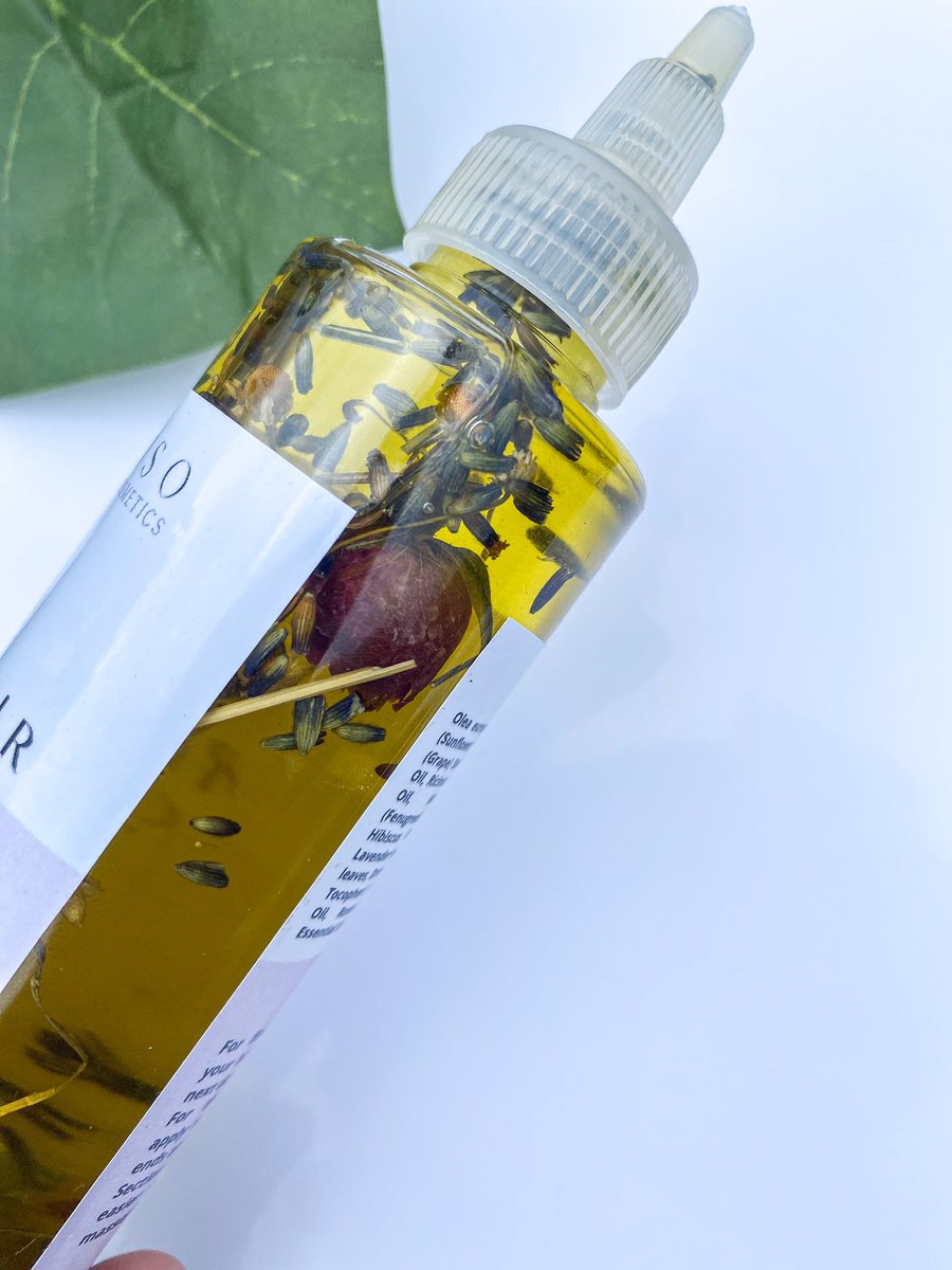 TiaShamiso's tweet photo. In case you missed the launch of our new herbal hair growth oil, here is a link to our website! Buy now and get 15% off! https://t.co/tLbDzXQFtw https://t.co/lWm7hC0ttw