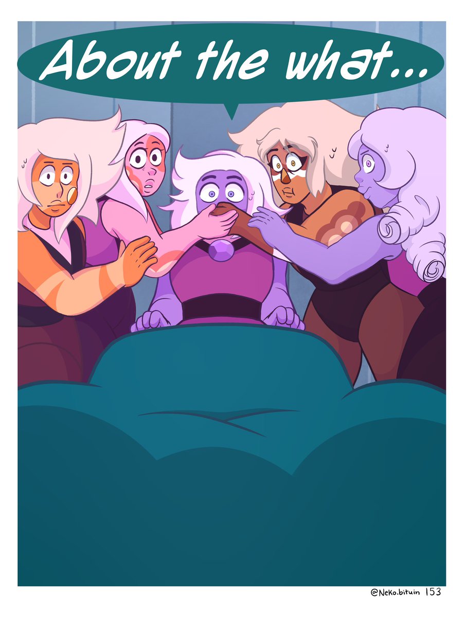 BituinNeko's tweet image. Pg 153-156

#FractureAU #StevenUniverse #fancomic