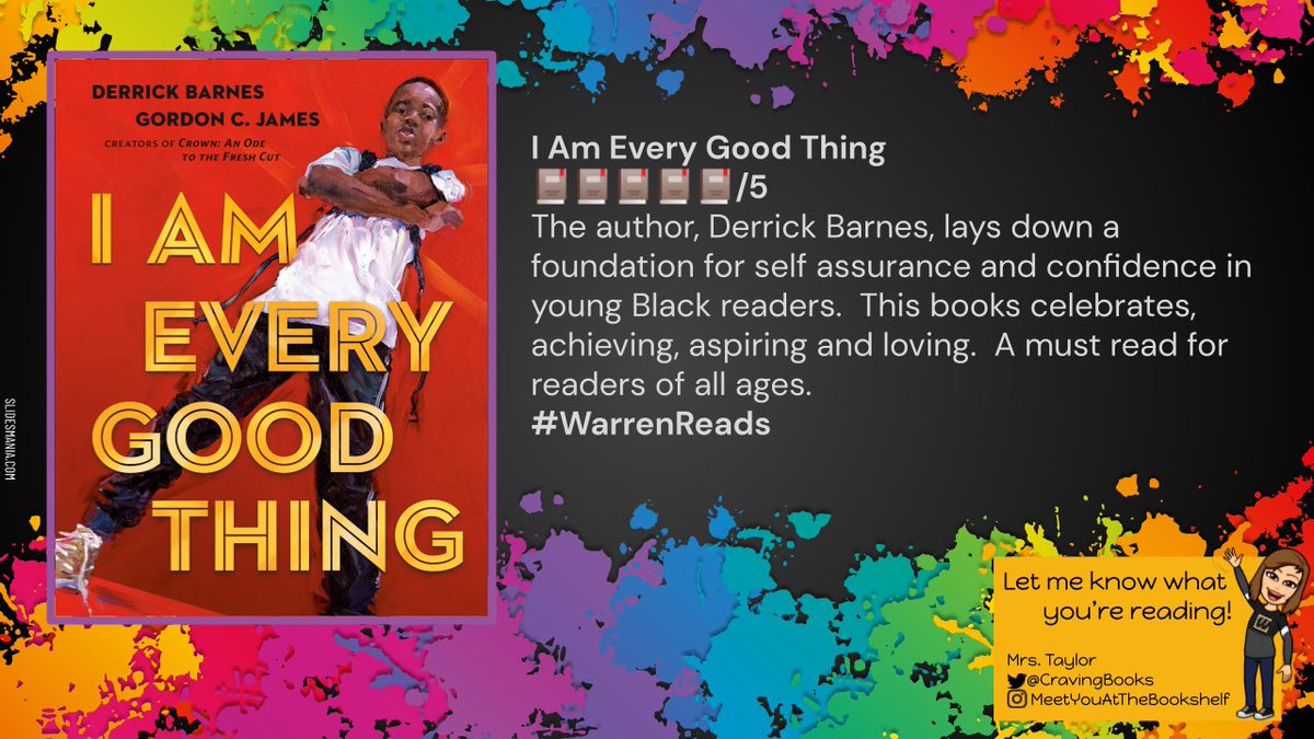 Check this book out!
#WarrenReads