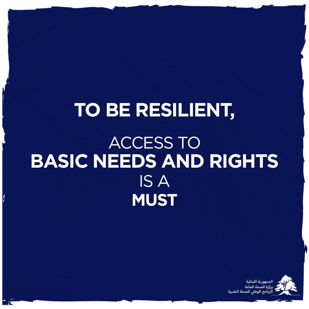 #Resilience IS NOT about putting the responsibility on the person alone for overcoming the hardships he/she faces. 

#Resilience IS about providing the person with the proper resources that they can use to overcome the hardships of life.