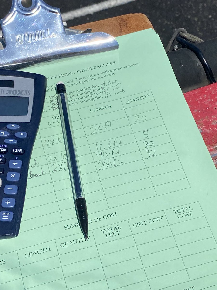 SaraMillerOskie's tweet image. #techmath #bleacherlab