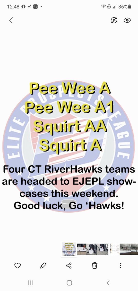 Good luck to Pee Wee A, Pee Wee A1, Squirt AA, and Squirt A in their <a href="/EJEPLhockey/">EJEPL</a> showcases this weekend! Go 'Hawks! #ejepl #showcase #hockey #hockeylife