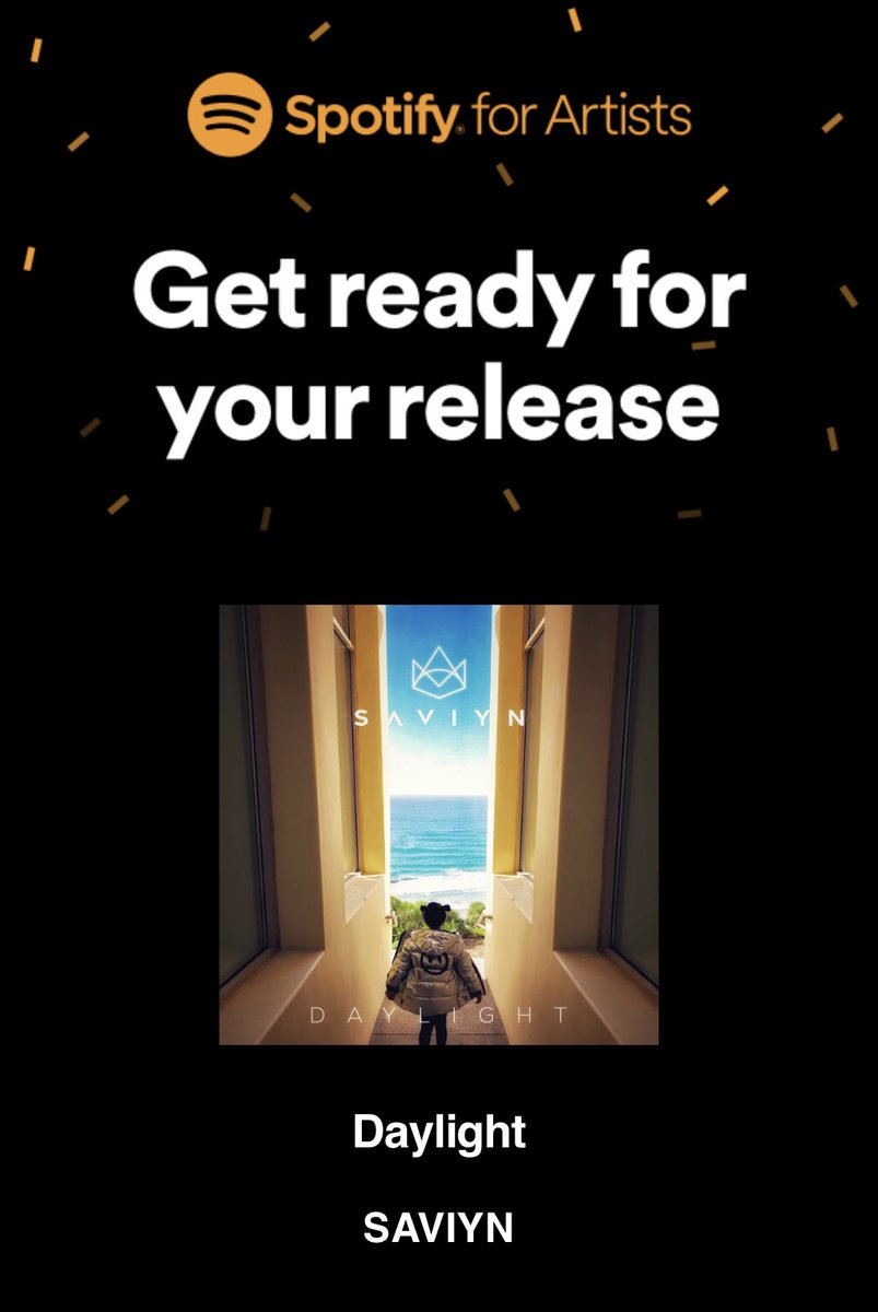 New music coming soon! #SAVIYN #SAVIYNmusic #daylight