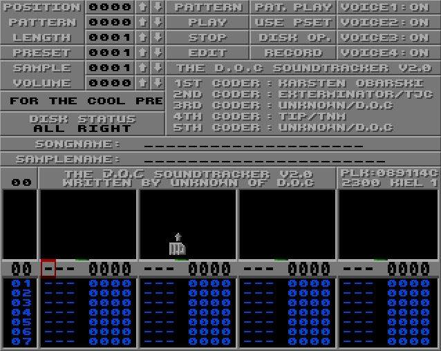 VingTroiSeize's tweet image. Many thanks to:
- Karsten Obarski
- Exterminator
- Unknow &amp;amp; Tip
- &amp;amp; all other coders!
#soundtracker #noisetracker #protracker #StraTrekker #exolon #Fairlight #MED #OctaMed #Oktalyzer #TFMX #Tracker #music #module #AMIGA #PAULA #commodore #computer #retrocomputer #sample #chiptune