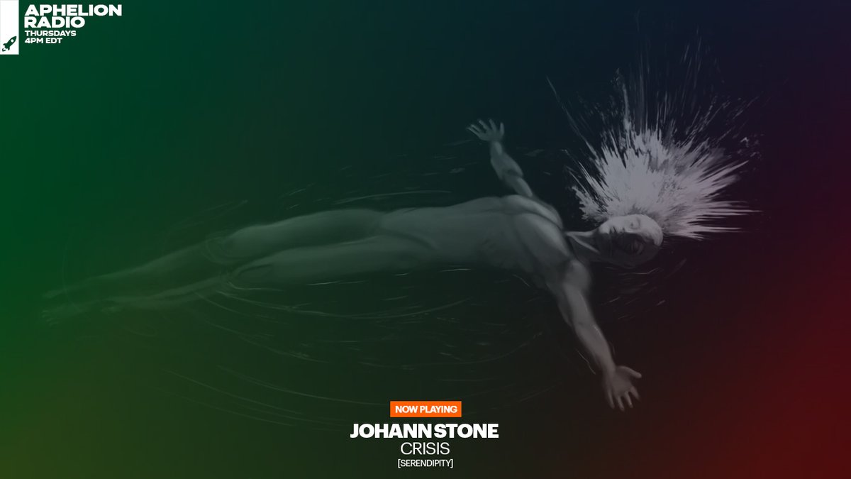 It's rare that I play songs 4 weeks in a row, so you know this one's a hit with me!
2. <a href="/JohannStone/">Johann Stone</a> 'CRISIS' (<a href="/SerendipityMuzk/">Serendipity Muzik</a>)

Watch Live on YouTube:
youtu.be/SXMy-dcpO_s
#AphelionRadio #APR084