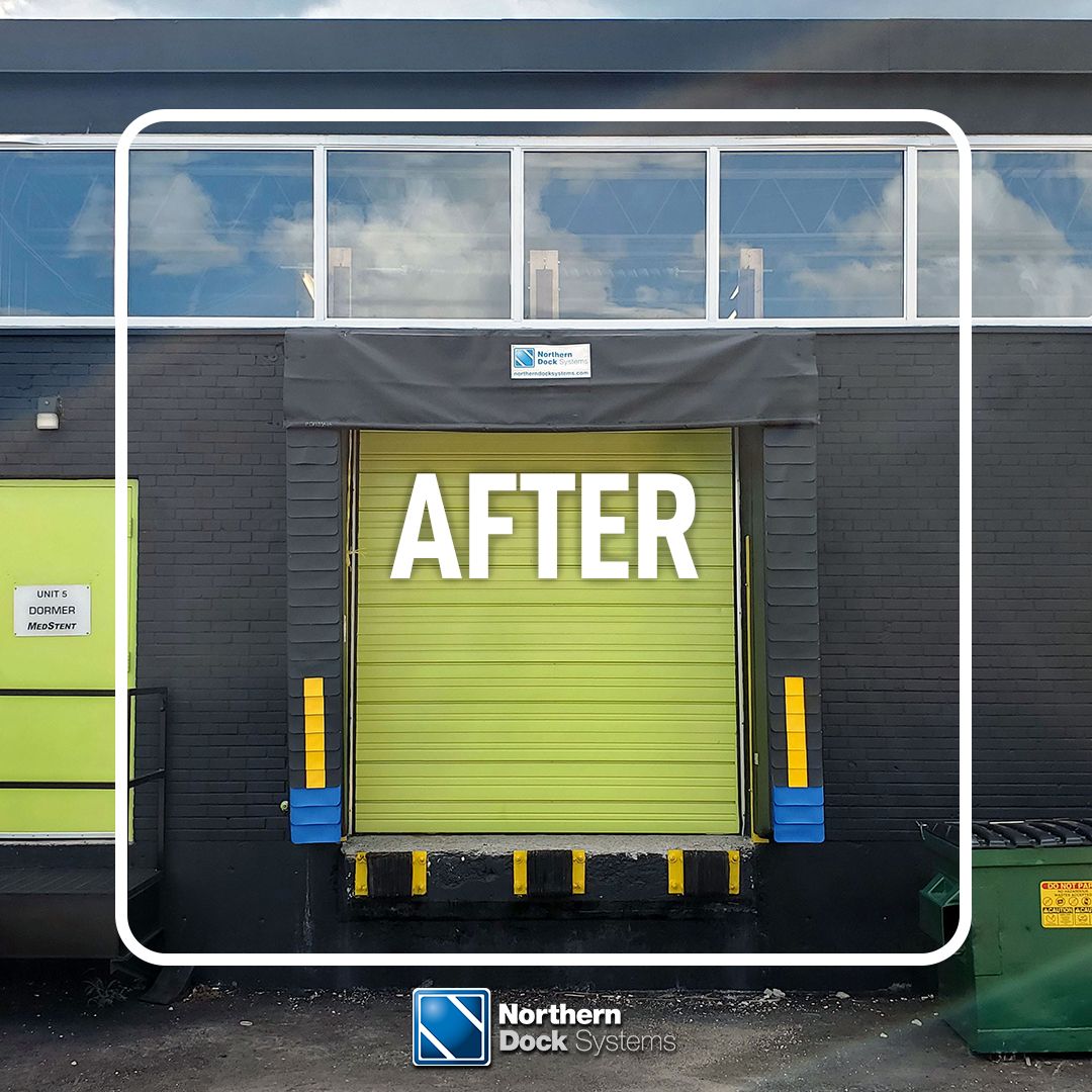 Northerndock's tweet image. We installed 1 L-pad foam frame truck shelter and 17 foam frame dock seals at 81 Kelfield in Etobicoke as they qualified for energy-saving rebates.

buff.ly/3guhIKa

#successthursdays #dockseal #dockshelters #energyrebate #energysavings #commerical #retail