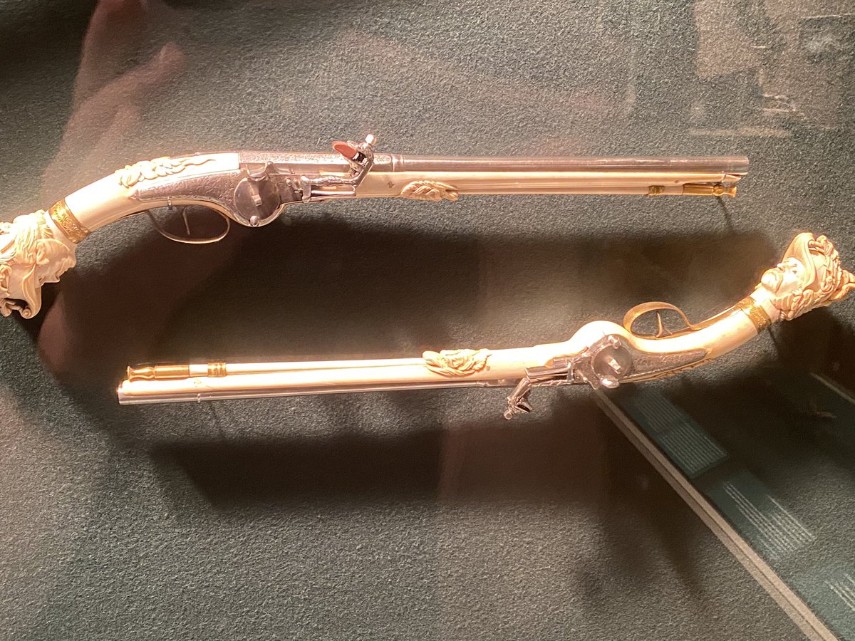 Valerie Was At The Met The Other Day Checking Out Old Firearms And Now Craving A Video Game With Guns That Look Like This