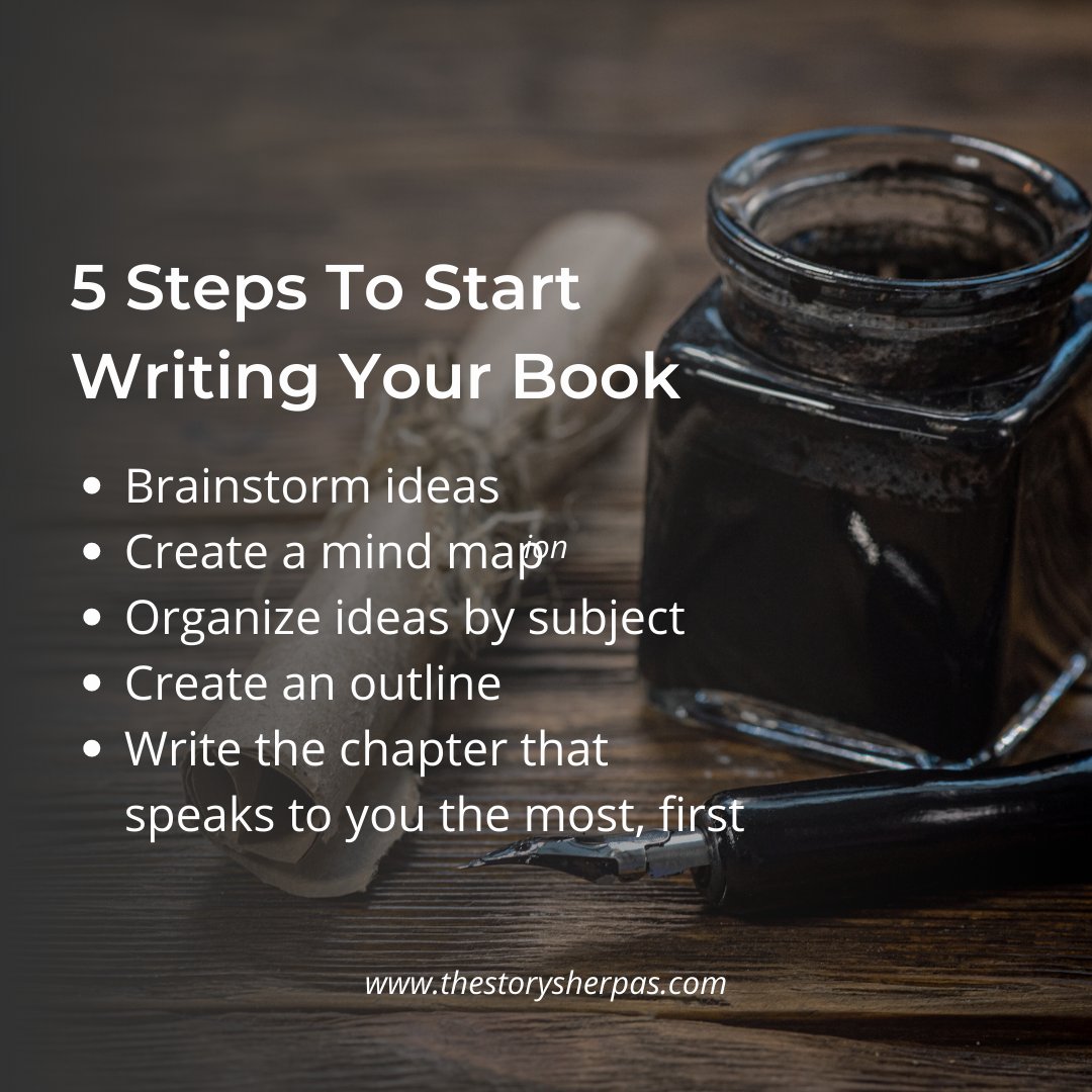 This is a common question people ask us is, 'I have a book idea, but I don't know where to start.'

Here's a simple, step-by-step method to get you started.

#bookwriting #bookwritingtips #followforfollowback #write #inspired #books #memoir #memoirwriter #amwriting