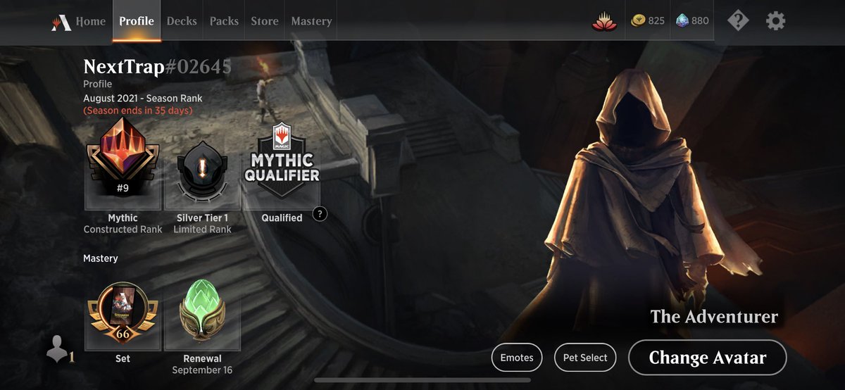 NextTrap's tweet photo. Just hit mythic rank in BO1 Historic with Obosh Burn again 🔥@mtgazone https://t.co/vYn6xRdOb8