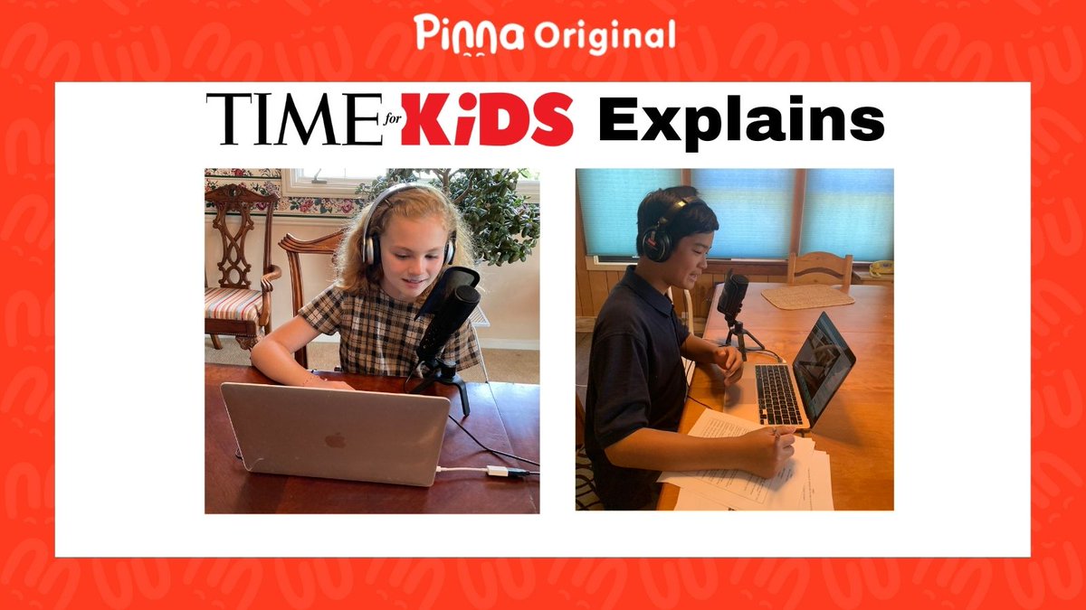 PinnaAudio's tweet photo. TIME for Kids Explains returns for the school year! Our kid reporters kick off the season with a discussion about heading into the school year, what you need to know as we get “Back in Class”. @timeforkids 
https://t.co/jHHradUB7r
#backtoschool #virtuallearning #classrooms https://t.co/mFUkgGphHz