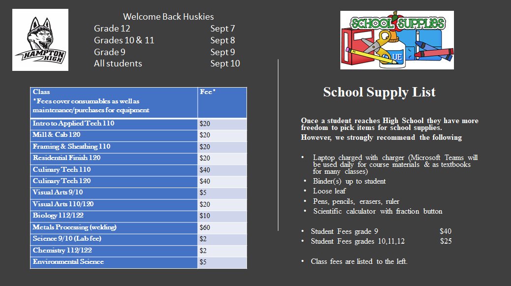 Hampton High School (@hamptonhighsch) on Twitter photo 