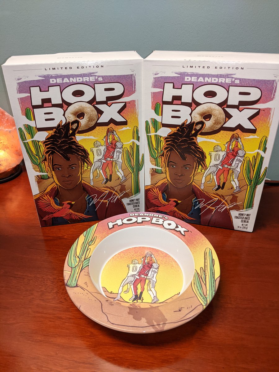 Moni007's tweet photo. Can't wait to try
@DeAndreHopkins
Hop Box cereal in my Hail Mary bowl! And very happy to be supporting the Smooth organization help domestic violence survivors. Get some while you still can!
#Hopbox
@plbsports @smooothdv @FrysFoodStores https://t.co/Ytx0MePjl3
