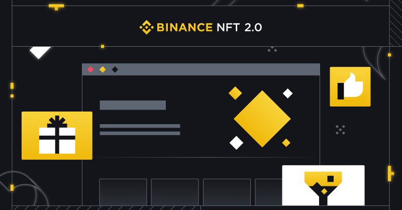 binance's tweet photo. #Binance NFT is launching new features! 

Discover the latest updates on @TheBinanceNFT, including new ways to interact with your favorite creators—plus a streamlined interface designed to improve your NFT browsing experience.