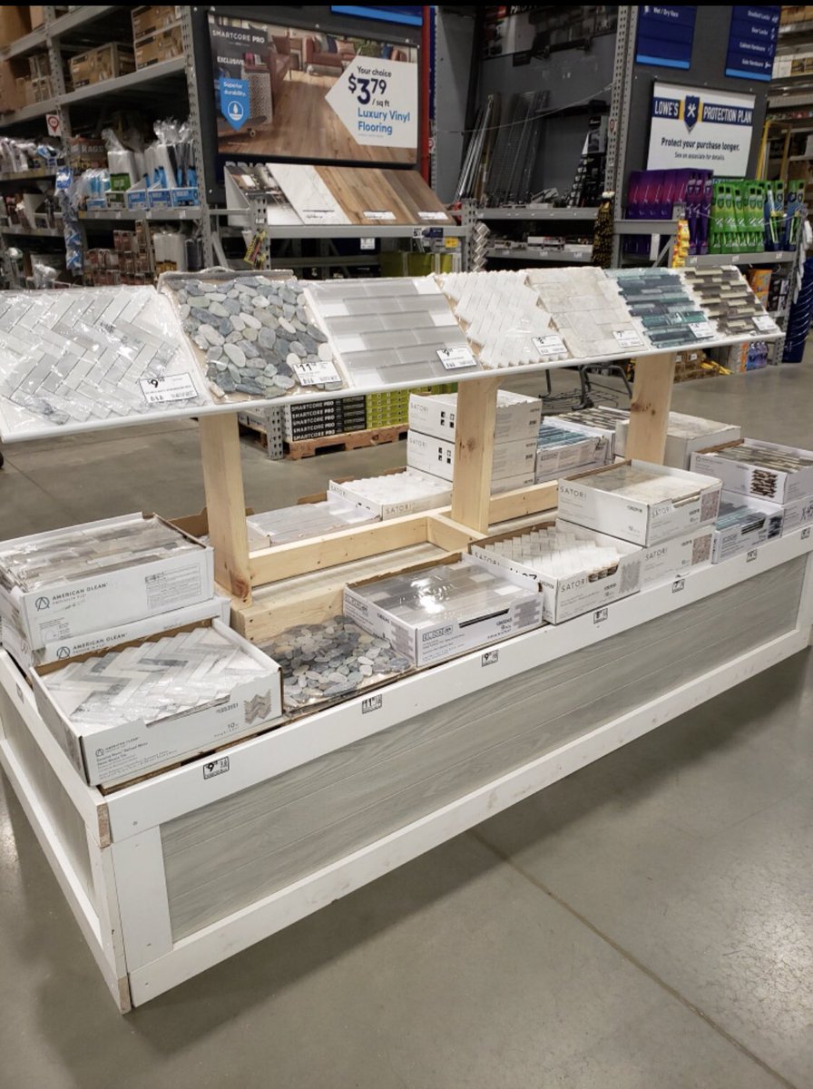 Store 1659 showcasing wall tile! <a href="/ShawnMcpherson/">Shawn McPherson</a> <a href="/XConnollyJr/">Tim Connolly</a> <a href="/kplowery6b/">Kyle Lowery</a> <a href="/KatieEngen/">Katie Engen</a>