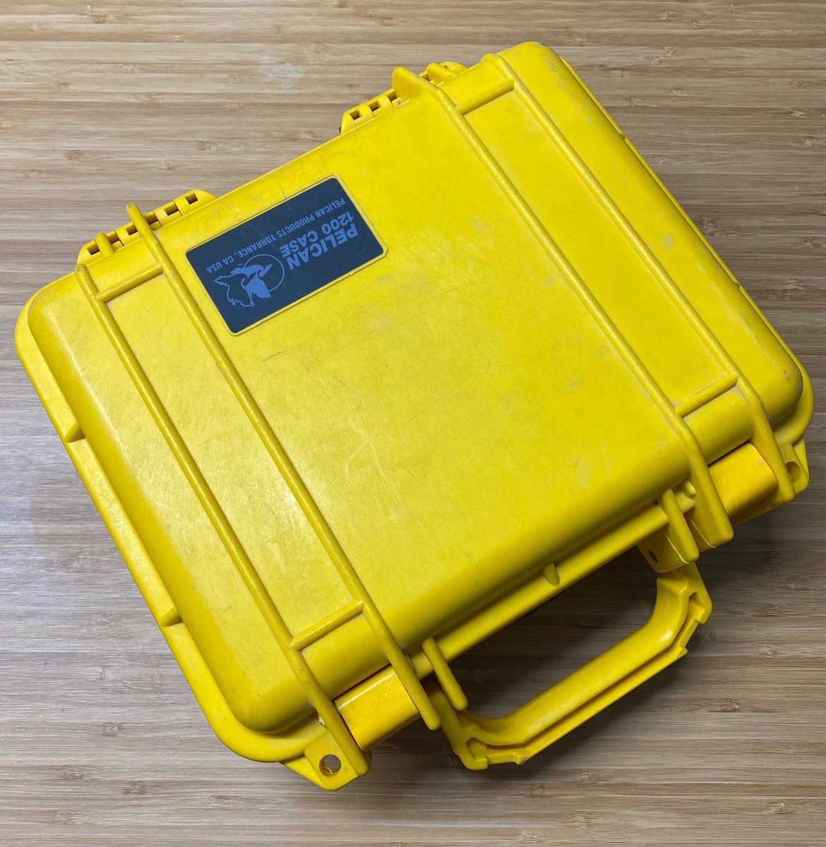 PCCOttawa's tweet photo. Don't believe a Pelican Case is an investment in a quality case that will stand the test of time and provide ample protection for your gear?  Have a look at these pictures one of our customers sent us!  These cases are DECADES old and still going strong! https://t.co/QFPbiNubK0